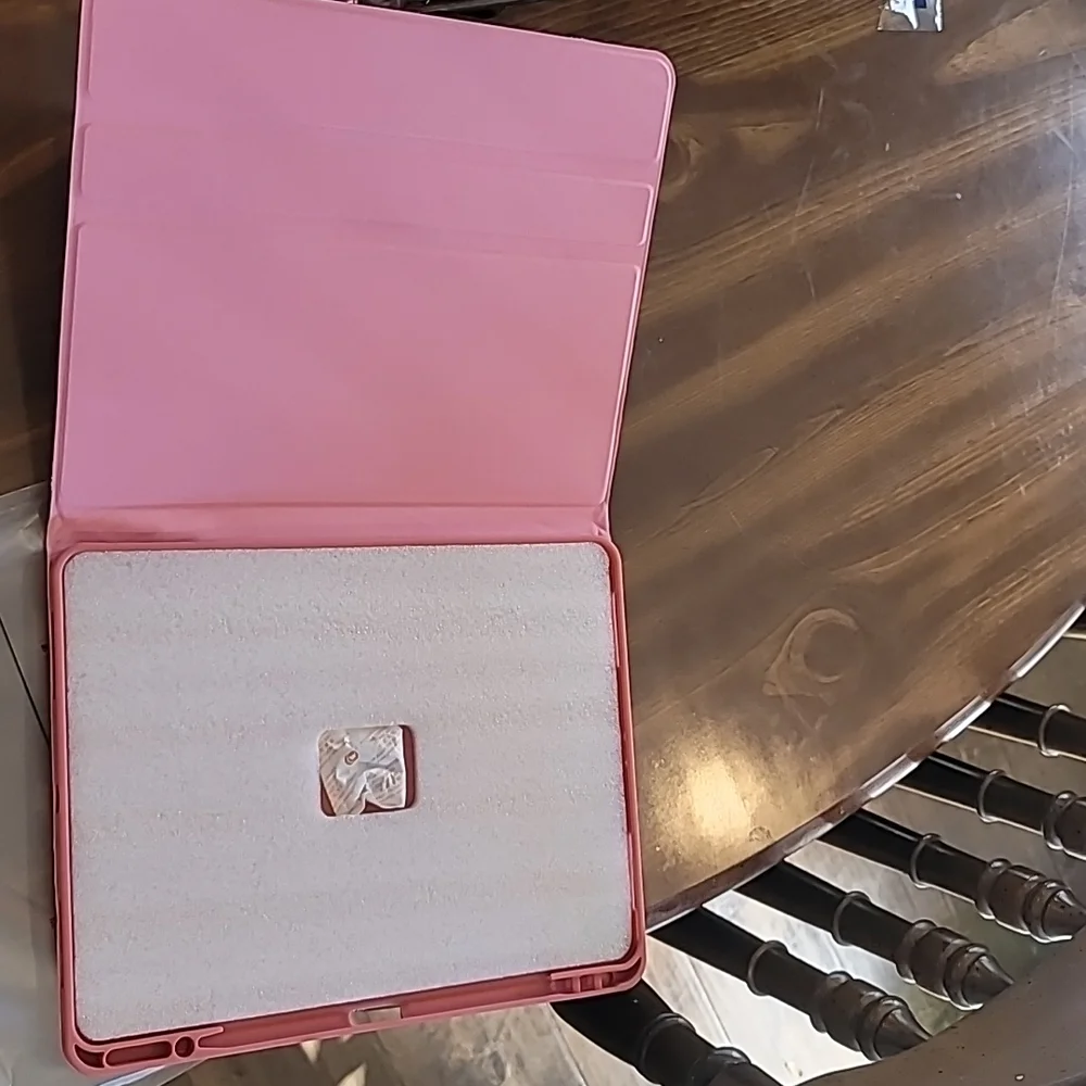 IPad Pro 12.9 Pink Rose tablet case. New
